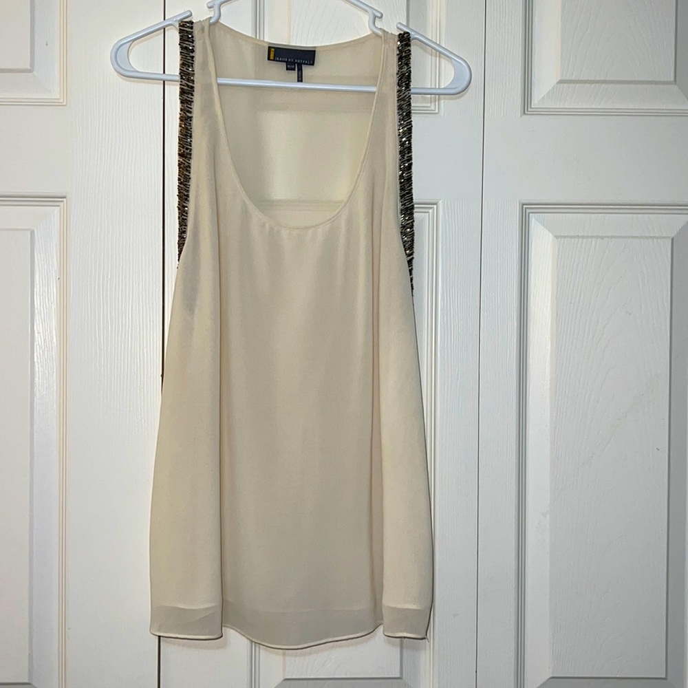 I Jeans by Buffalo sheer beaded top